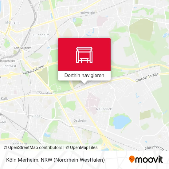 Köln Merheim Karte