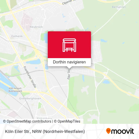 Köln Eiler Str. Karte
