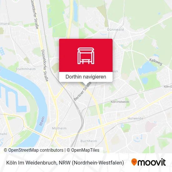Köln Im Weidenbruch Karte