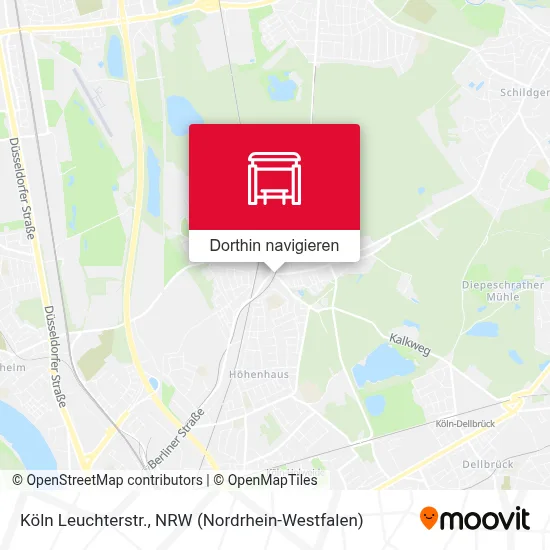 Köln Leuchterstr. Karte