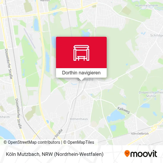 Köln Mutzbach Karte