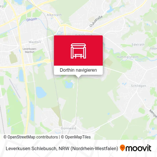 Leverkusen Schlebusch Karte