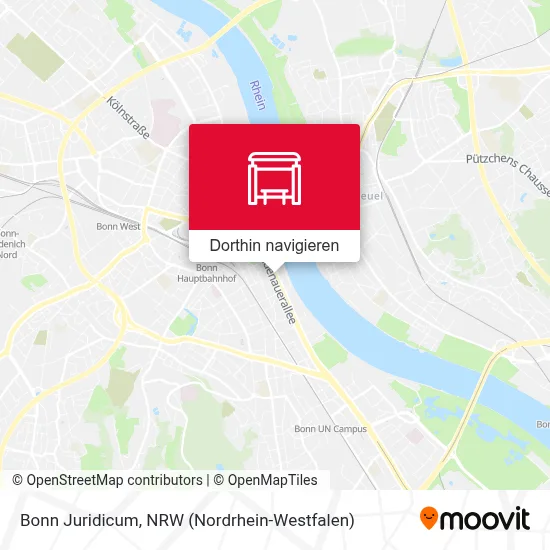 Bonn Juridicum Karte