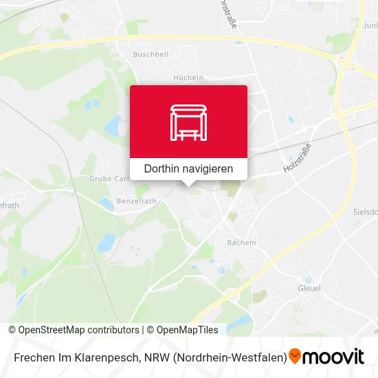 Frechen Im Klarenpesch Karte