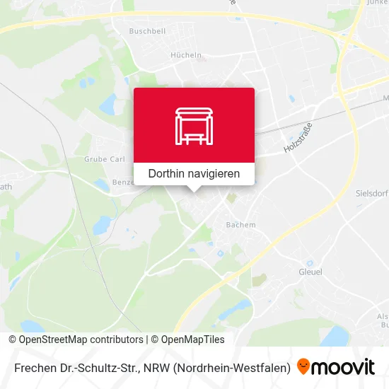 Frechen Dr.-Schultz-Str. Karte