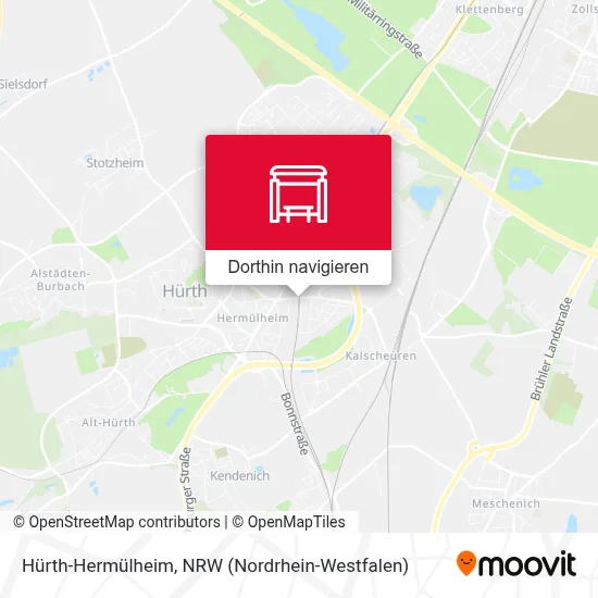 Hürth-Hermülheim Karte