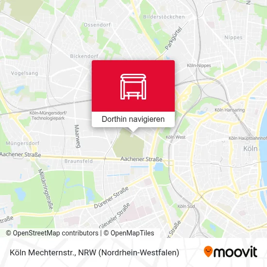 Köln Mechternstr. Karte