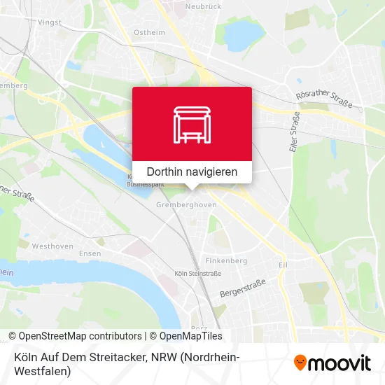 Köln Auf Dem Streitacker Karte