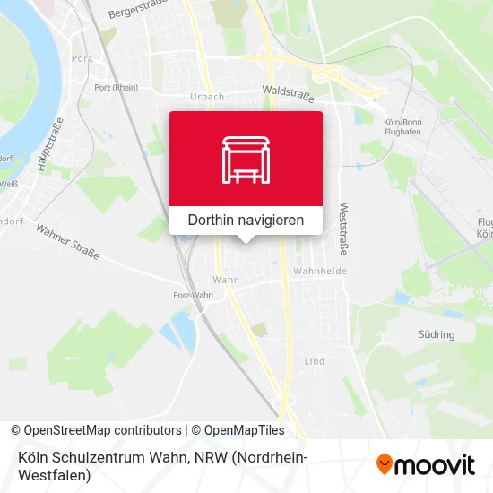 Köln Schulzentrum Wahn Karte
