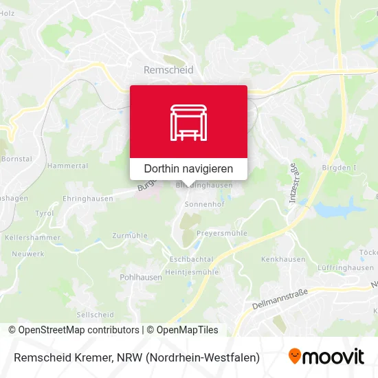 Remscheid Kremer Karte
