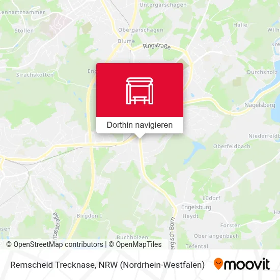 Remscheid Trecknase Karte