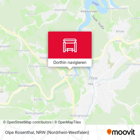 Olpe Rosenthal Karte