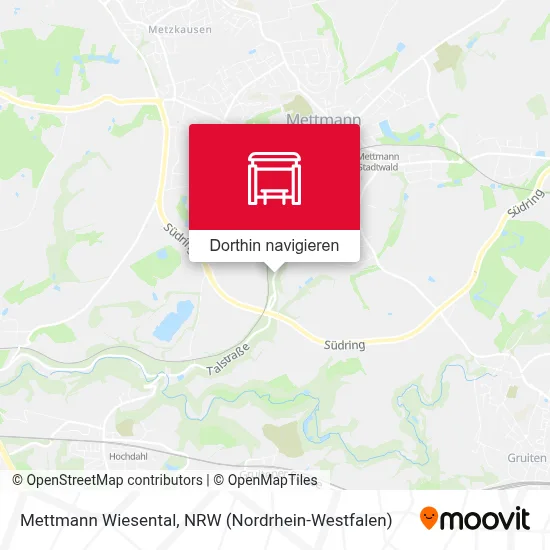 Mettmann Wiesental Karte