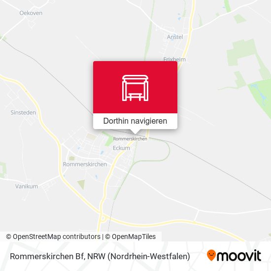 Rommerskirchen Bf Karte