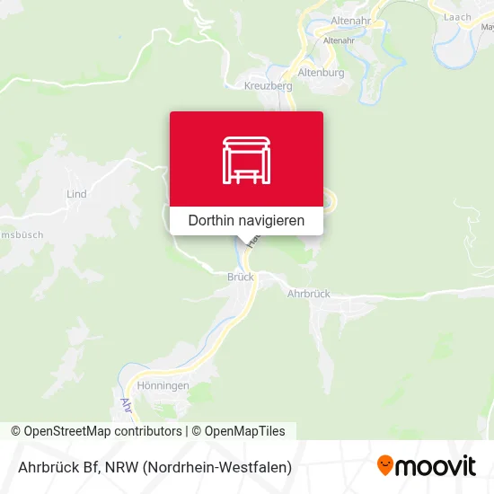 Ahrbrück Bf Karte