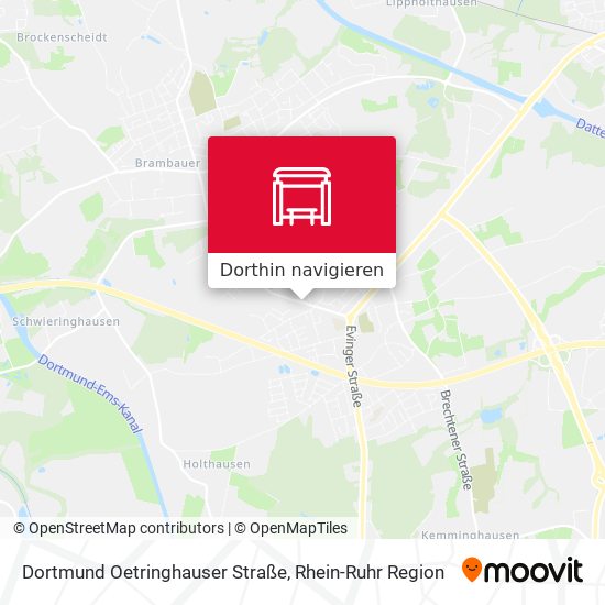 Dortmund Oetringhauser Straße Karte