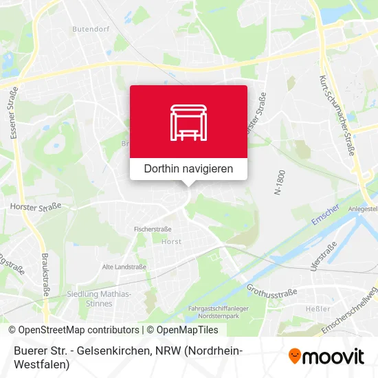 Buerer Str. - Gelsenkirchen Karte
