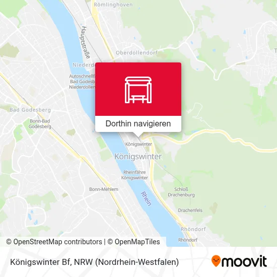 Königswinter Bf Karte