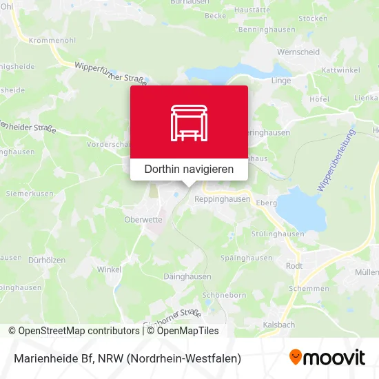 Marienheide Bf Karte
