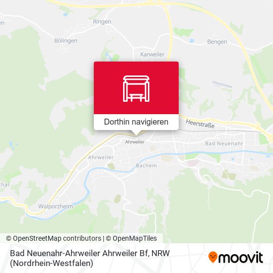 Bad Neuenahr-Ahrweiler Ahrweiler Bf Karte