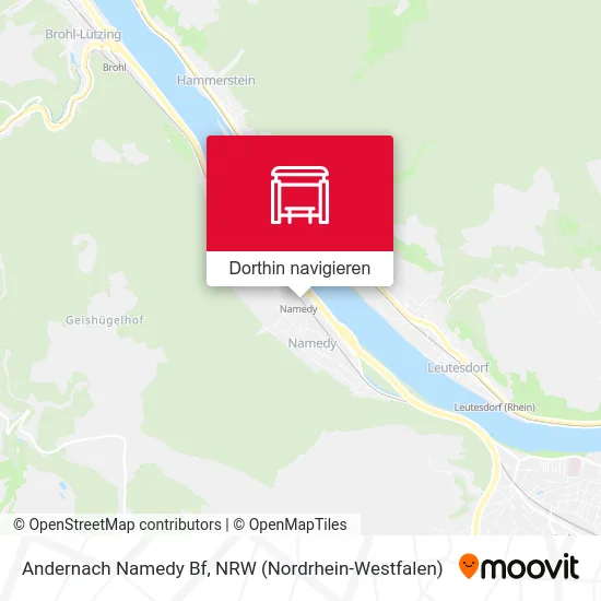 Andernach Namedy Bf Karte