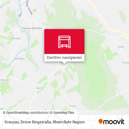 Kreuzau, Drove Ringstraße Karte