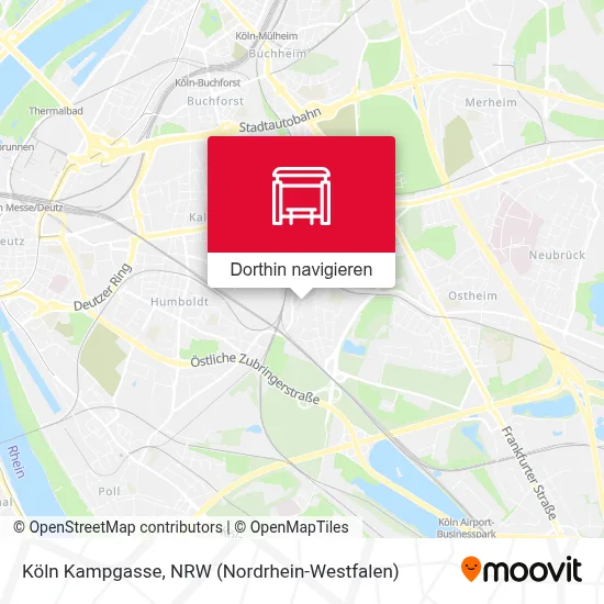 Köln Kampgasse Karte