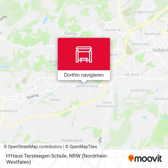 H'Haus Tersteegen-Schule Karte