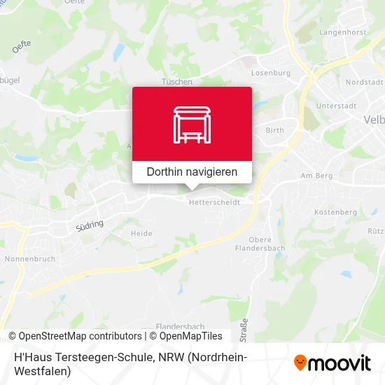 H'Haus Tersteegen-Schule Karte