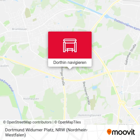 Dortmund Widumer Platz Karte