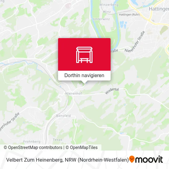 Velbert Zum Heinenberg Karte