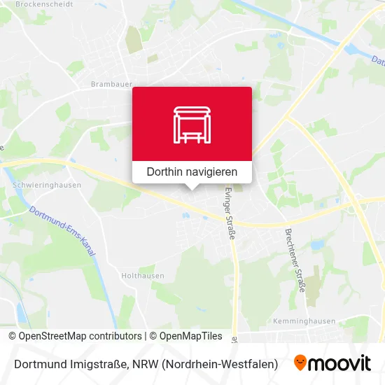 Dortmund Imigstraße Karte