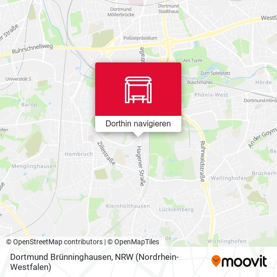 Dortmund Brünninghausen Karte