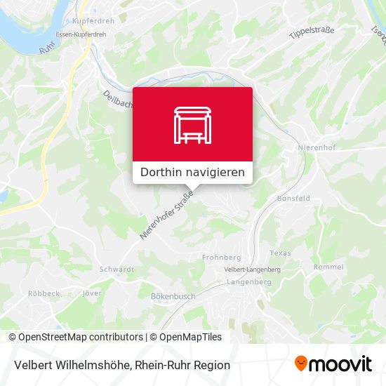 Velbert Wilhelmshöhe Karte