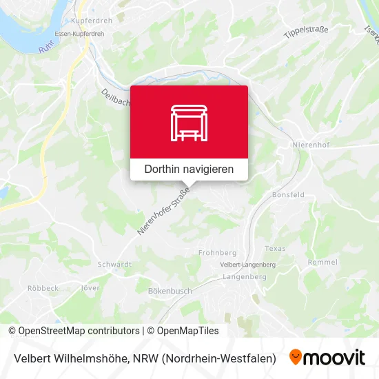 Velbert Wilhelmshöhe Karte