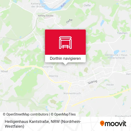 Heiligenhaus Kantstraße Karte