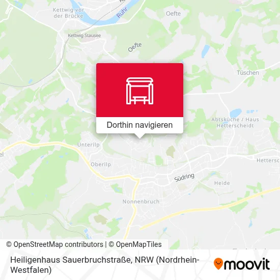 Heiligenhaus Sauerbruchstraße Karte