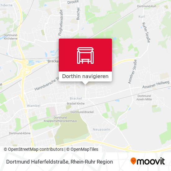 Dortmund Haferfeldstraße Karte