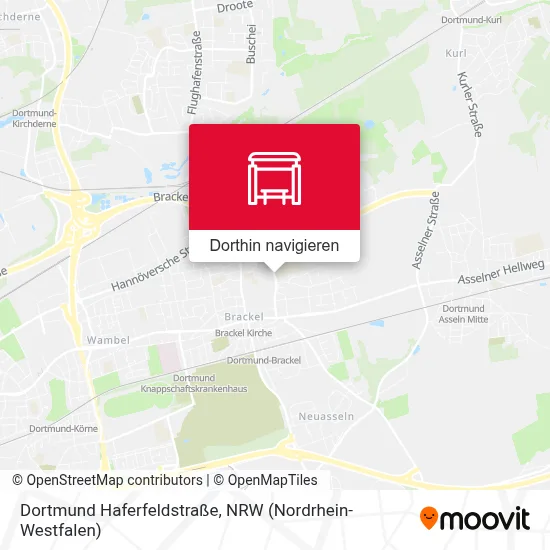 Dortmund Haferfeldstraße Karte