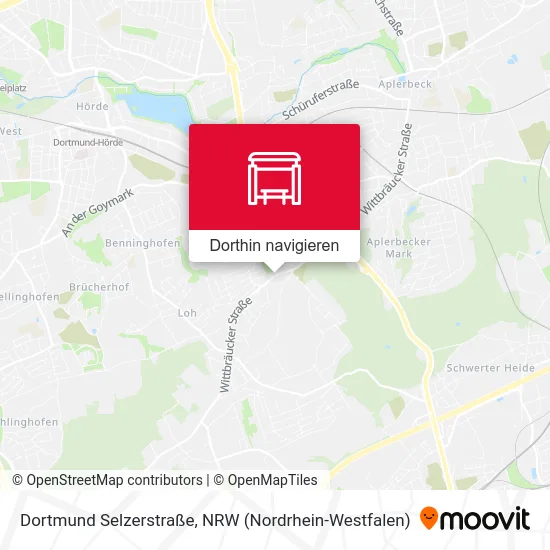 Dortmund Selzerstraße Karte