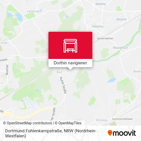 Dortmund Fohlenkampstraße Karte