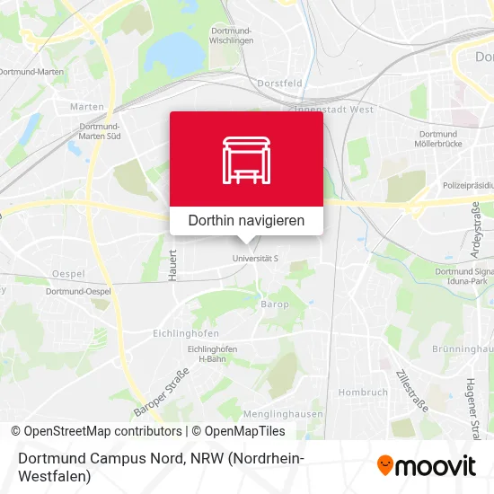 Dortmund Campus Nord Karte