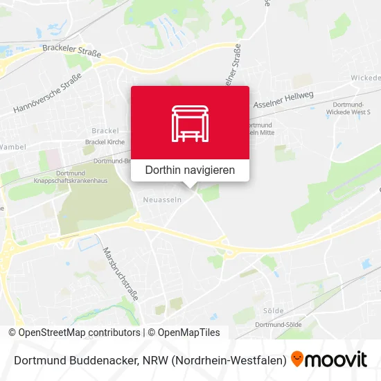 Dortmund Buddenacker Karte