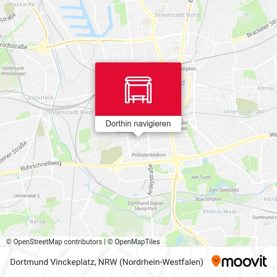 Dortmund Vinckeplatz Karte
