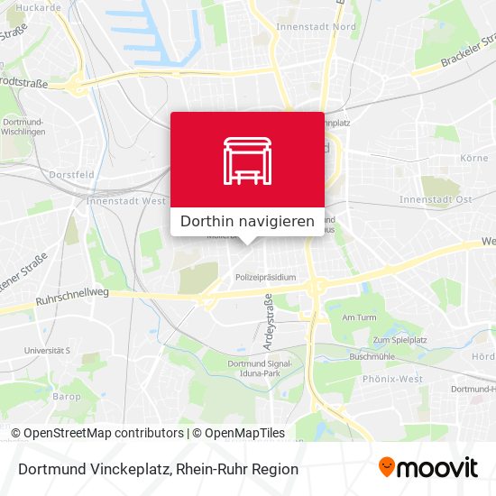 Dortmund Vinckeplatz Karte