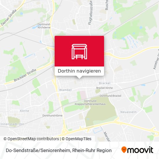 Do-Sendstraße/Seniorenheim Karte