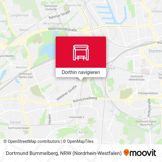 Dortmund Bummelberg Karte