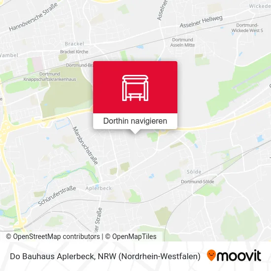 Do Bauhaus Aplerbeck Karte