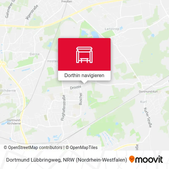 Dortmund Lübbringweg Karte