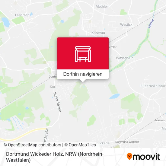 Dortmund Wickeder Holz Karte